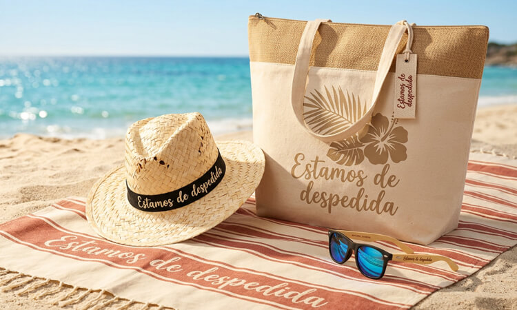 kit de playa para despedida de soltera